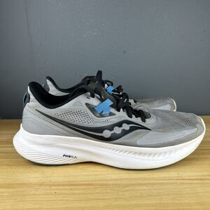 Saucony Mens Guide 15 Gray Running Shoes (S20684-15), Size: 10.5